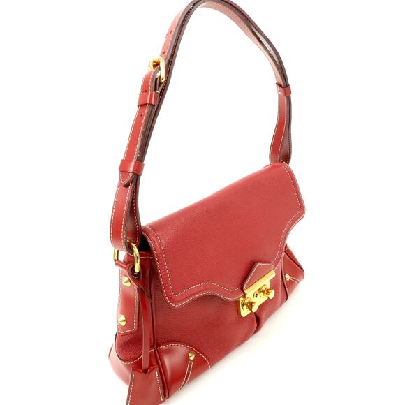💎✨Authentic✨💎Louis Vuitton Suhari L'essentielle Shoulder Bag Red - Picture 5 of 16